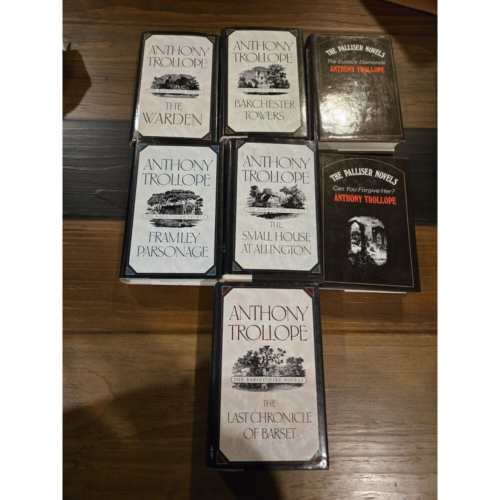 VTG Anthony Trollope Books The Chronicles of Barsetshire and Palliser Novels S/7